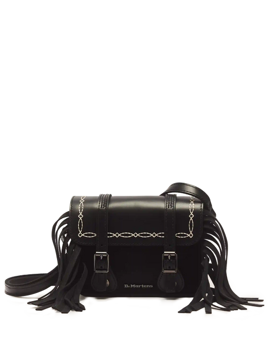 7 Inch Desert Rodeo Leather & Suede Satchel